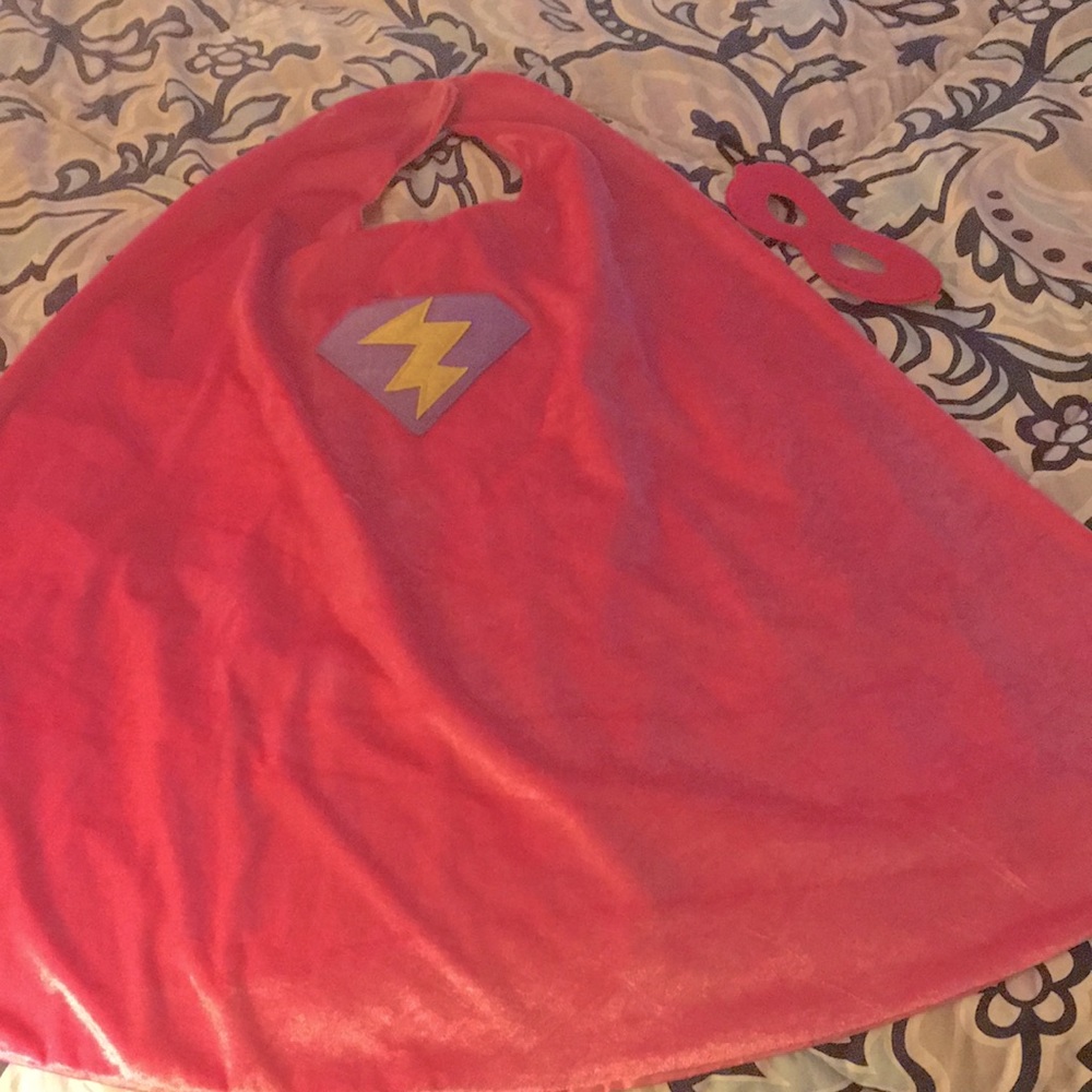 Little Adventures Superhero/heroine cape & mask, ages 3-8